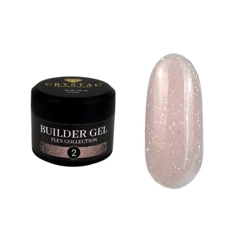 CRYSTAL Builder Gel FLEX nr 2 - 30 ml