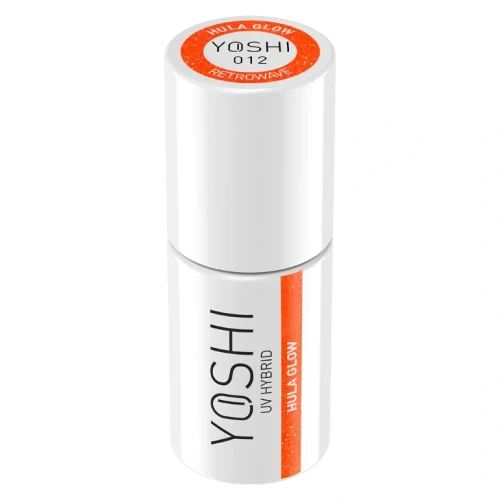YOSHI Lakier Hybrydowy UV LED Hula Glow 6 ml – 012