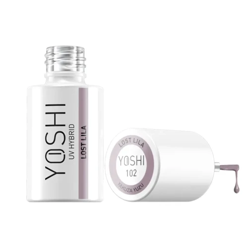 YOSHI Lakier Hybrydowy UV Hybrid Lost Lila 6 ml – 102