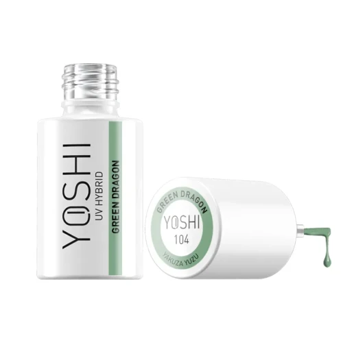 YOSHI Lakier Hybrydowy UV Hybrid Green Dragon 6 ml – 104