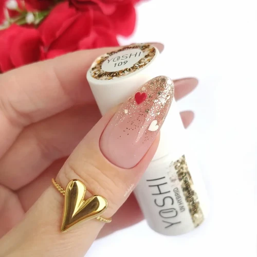 YOSHI Lakier Hybrydowy UV Hybrid Dragon Dust 6ml – 109