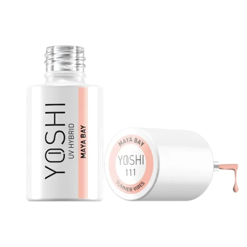 YOSHI Lakier Hybrydowy UV Hybrid Maya Bay 6 ml – 111