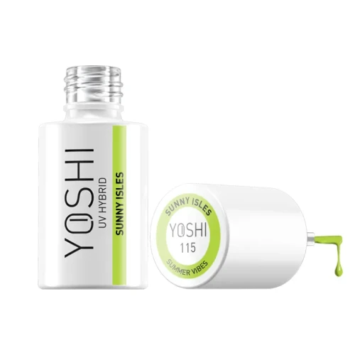 YOSHI Lakier Hybrydowy UV Hybrid Sunny Isles 6 ml – 115