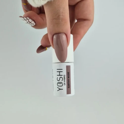 YOSHI Lakier Hybrydowy UV LED Earthy Nude 6 ml – 135