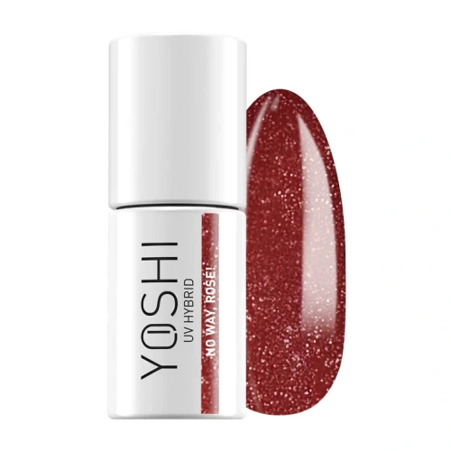 YOSHI Lakier Hybrydowy UV LED No way Rose! 6 ml – 143