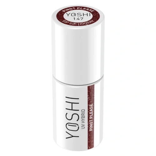 YOSHI Lakier Hybrydowy UV LED Pinot Please 6 ml – 147