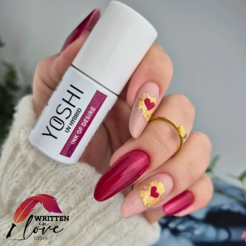 YOSHI Lakier Hybrydowy UV LED Ink of Desire 6 ml – 166