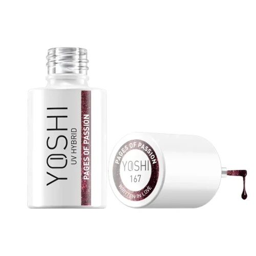 YOSHI Lakier Hybrydowy UV LED Pages of Passion 6 ml – 167