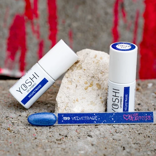 YOSHI Lakier Hybrydowy UV LED Velvetrage 6 ml – 199