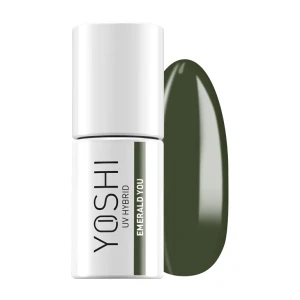YOSHI Lakier Hybrydowy UV Hybrid Emerald You 6 ml – 202
