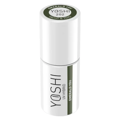 YOSHI Lakier Hybrydowy UV Hybrid Emerald You 6 ml – 202