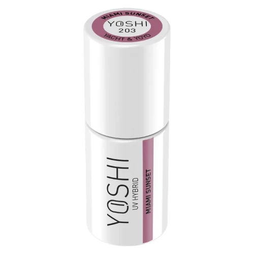 YOSHI Lakier Hybrydowy UV Hybrid Miami Sunset 6 ml – 203