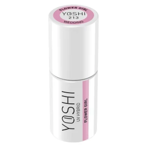 YOSHI Lakier Hybrydowy UV Hybrid Flower Girl 6 ml – 213