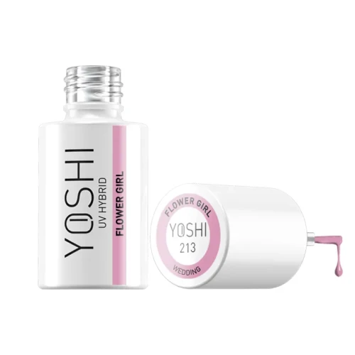 YOSHI Lakier Hybrydowy UV Hybrid Flower Girl 6 ml – 213