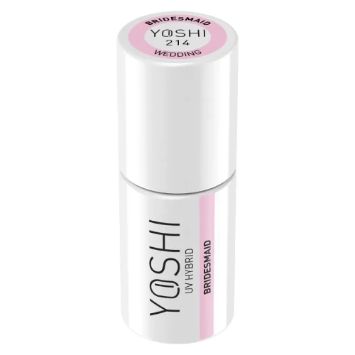 YOSHI Lakier Hybrydowy UV Hybrid Bridesmaid 6 ml – 214