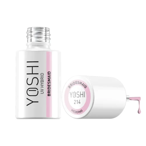 YOSHI Lakier Hybrydowy UV Hybrid Bridesmaid 6 ml – 214