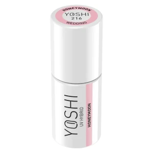 YOSHI Lakier Hybrydowy UV Hybrid Honeymoon 6 ml – 216