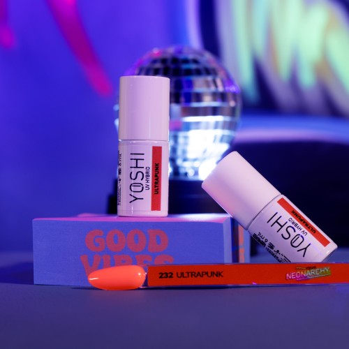 YOSHI Lakier Hybrydowy UV LED Ultrapunk 6 ml – 232