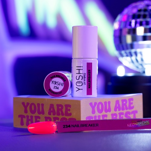 YOSHI Lakier Hybrydowy UV LED Nailbreaker 6 ml – 234