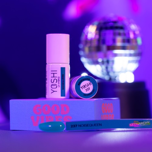 YOSHI Lakier Hybrydowy UV LED Noisequeen 6 ml – 237