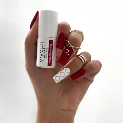 YOSHI Lakier Hybrydowy UV LED Pirouette Rouge 6 ml – 242