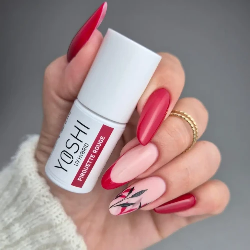 YOSHI Lakier Hybrydowy UV LED Pirouette Rouge 6 ml – 242