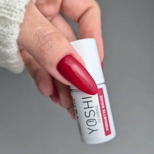 YOSHI Lakier Hybrydowy UV LED Pirouette Rouge 6 ml – 242