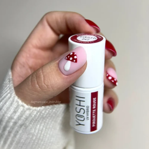 YOSHI Lakier Hybrydowy UV LED Pirouette Rouge 6 ml – 242