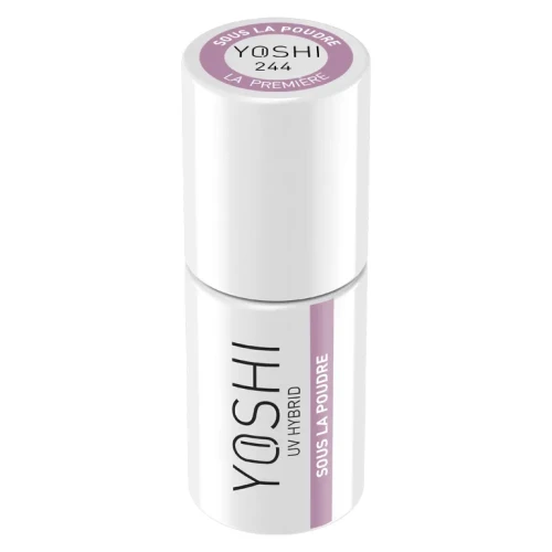 YOSHI Lakier Hybrydowy UV LED Sous la Poudre 6 ml – 244