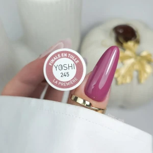 YOSHI Lakier Hybrydowy UV LED Finale En Tulle 6 ml – 245