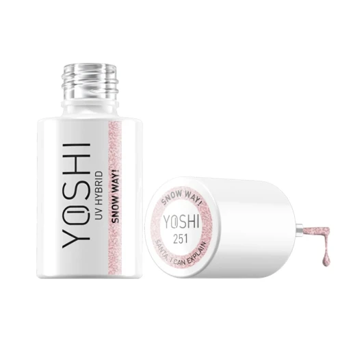 YOSHI Lakier Hybrydowy UV LED Snow Way 6 ml – 251