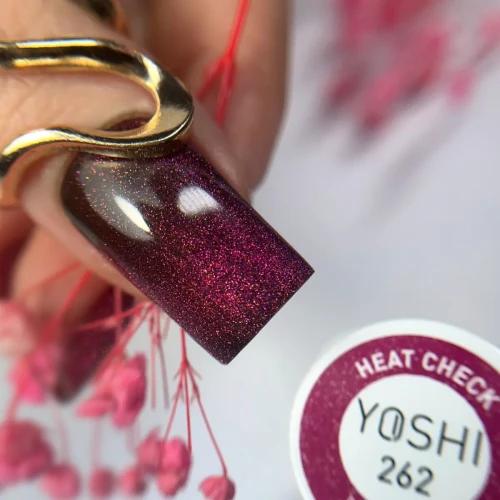 YOSHI Lakier Hybrydowy UV LED Heat Check 6 ml – 262