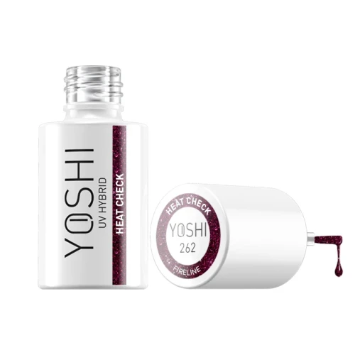 YOSHI Lakier Hybrydowy UV LED Heat Check 6 ml – 262