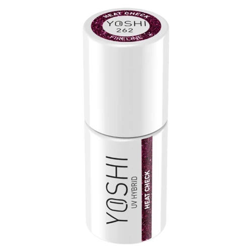 YOSHI Lakier Hybrydowy UV LED Heat Check 6 ml – 262