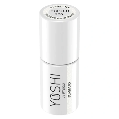 YOSHI Lakier Hybrydowy UV LED Glass Lily 6 ml – 270