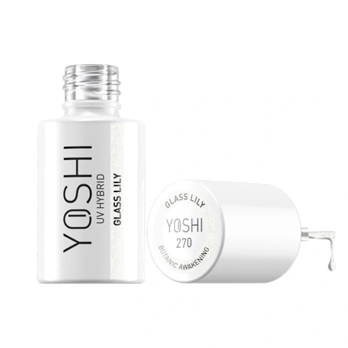 YOSHI Lakier Hybrydowy UV LED Glass Lily 6 ml – 270