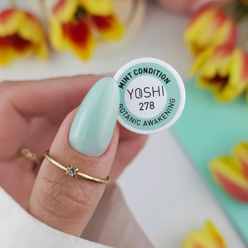 YOSHI Lakier Hybrydowy UV LED Mint Condition 6 ml – 278
