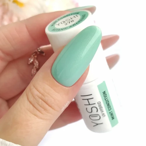 YOSHI Lakier Hybrydowy UV LED Mint Condition 6 ml – 278