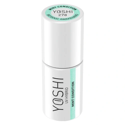 YOSHI Lakier Hybrydowy UV LED Mint Condition 6 ml – 278