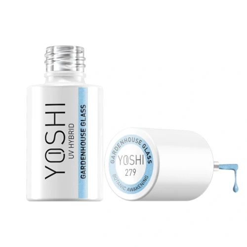 YOSHI Lakier Hybrydowy UV LED Gardenhouse Glass 6 ml – 279