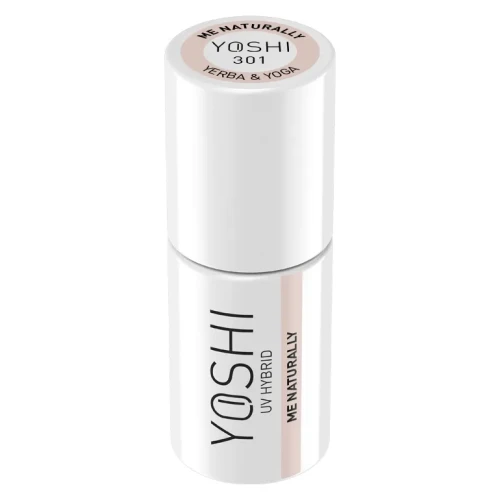 YOSHI Lakier Hybrydowy UV Hybrid Me Naturally 6 ml – 301