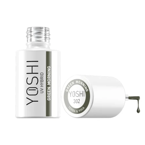 YOSHI Lakier Hybrydowy UV Hybrid Green Morning 6 ml – 302