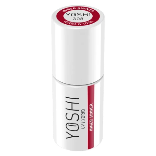 YOSHI Lakier Hybrydowy UV Hybrid Inner Sinner 6 ml – 308