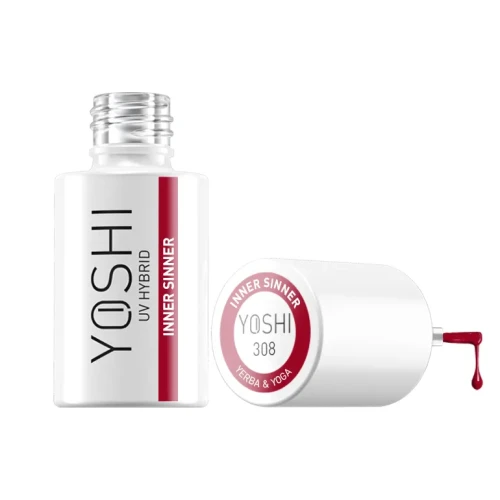 YOSHI Lakier Hybrydowy UV Hybrid Inner Sinner 6 ml – 308