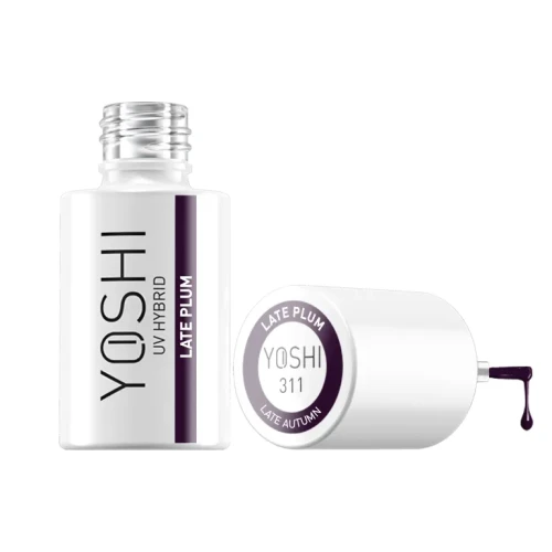 YOSHI Lakier Hybrydowy UV Hybrid Late Plum 6 ml – 311