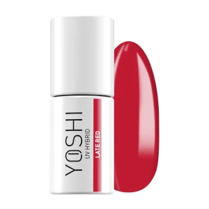 YOSHI Lakier Hybrydowy UV Hybrid Late Red 6 ml – 312