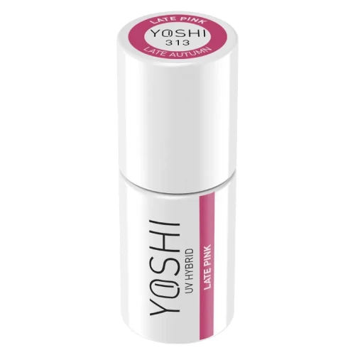 YOSHI Lakier Hybrydowy UV Hybrid Late Pink 6 ml – 313
