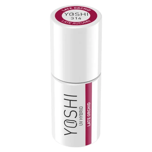 YOSHI Lakier Hybrydowy UV Hybrid Late Orchid 6 ml – 314