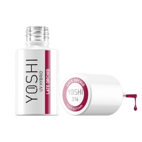 YOSHI Lakier Hybrydowy UV Hybrid Late Orchid 6 ml – 314