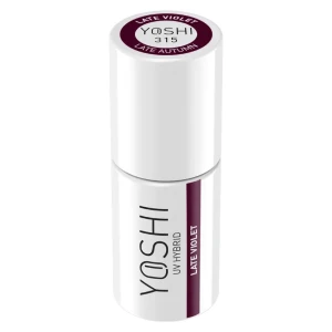 YOSHI Lakier Hybrydowy UV Hybrid Late Violet 6 ml – 315